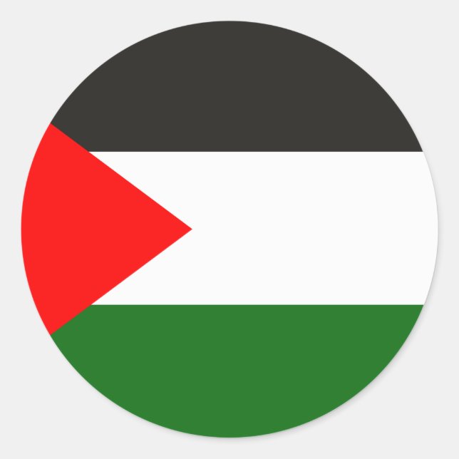 Stickers Drapeau Palestine (Devant)