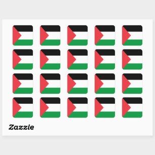 Stickers Drapeau Palestinien - linge de lit Systèm