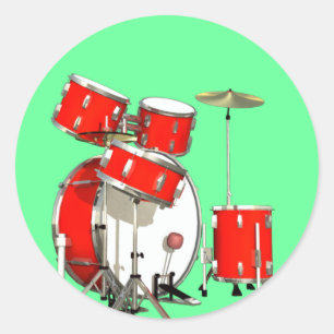 Stickers Drumset