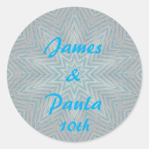 Stickers du 10e anniversaire du Mariage