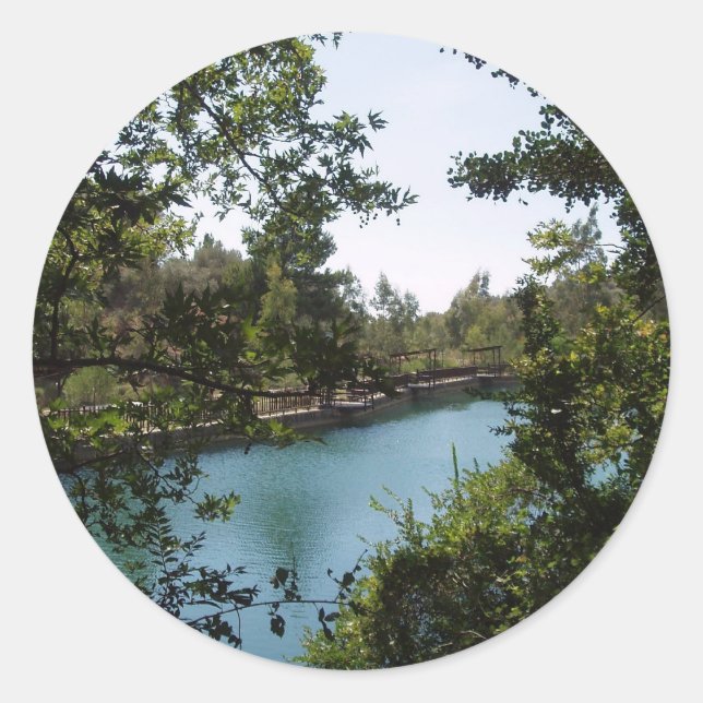 Stickers du lac Zaros (Devant)