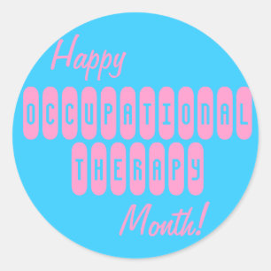 Stickers du mois de l'ergothérapie