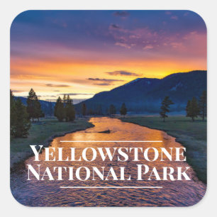 Stickers du parc national de Yellowstone