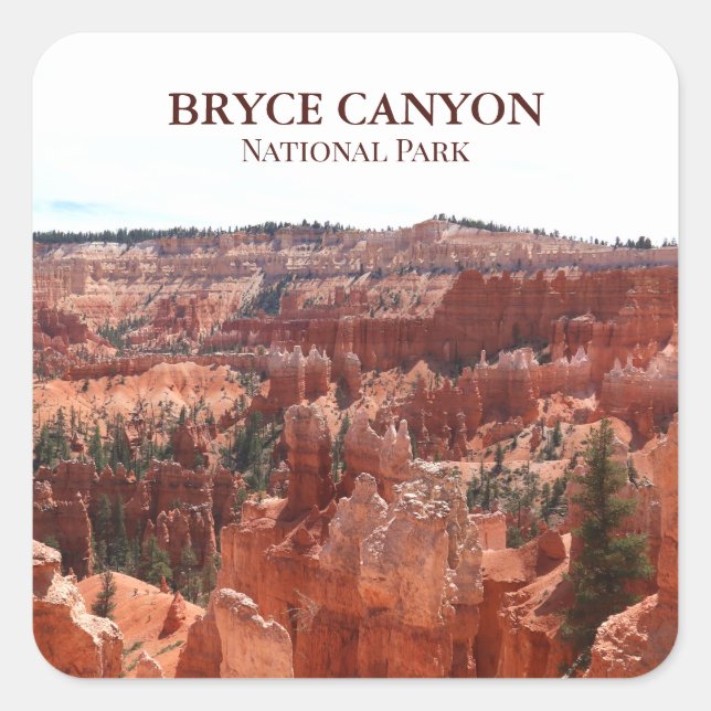 Stickers du parc national du Bryce Canyon (Devant)