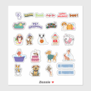 Stickers du planificateur de chien