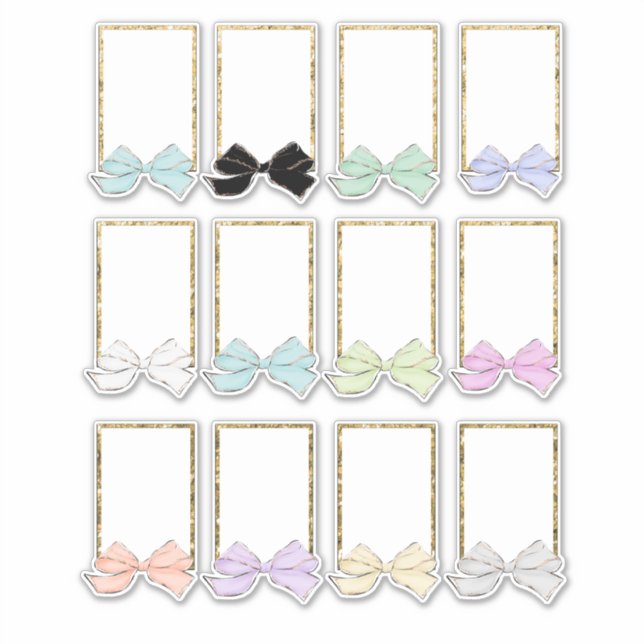 Stickers du planificateur de cordes (Devant)