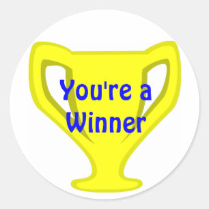 Stickers du prix de l'enseignant de la Coupe d'or