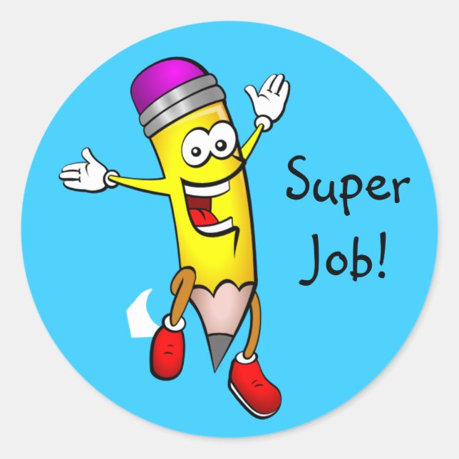 Stickers du Prix du Crayon pour l'enseignant (Devant)