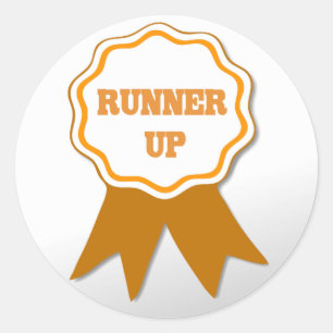 Stickers du prix du ruban orange de l'enseignant