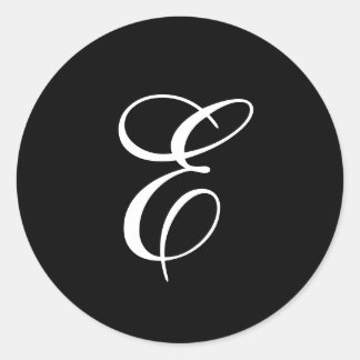Stickers E Monogram