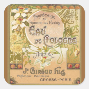 Stickers Eau de Cologne Ambree