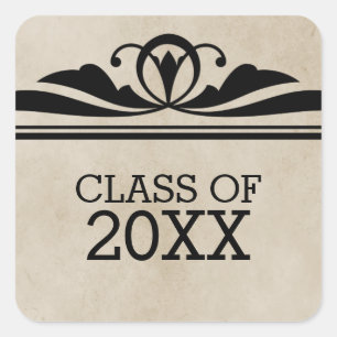 Stickers Ebony Elegant Deco Graduation