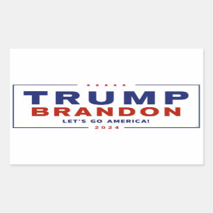 Stickers électoraux Trump Brandon 2024™ Officiels