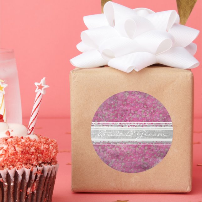 Stickers élégants Rose Yarrow (Fête)