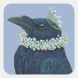 stickers Elizabethan Raven