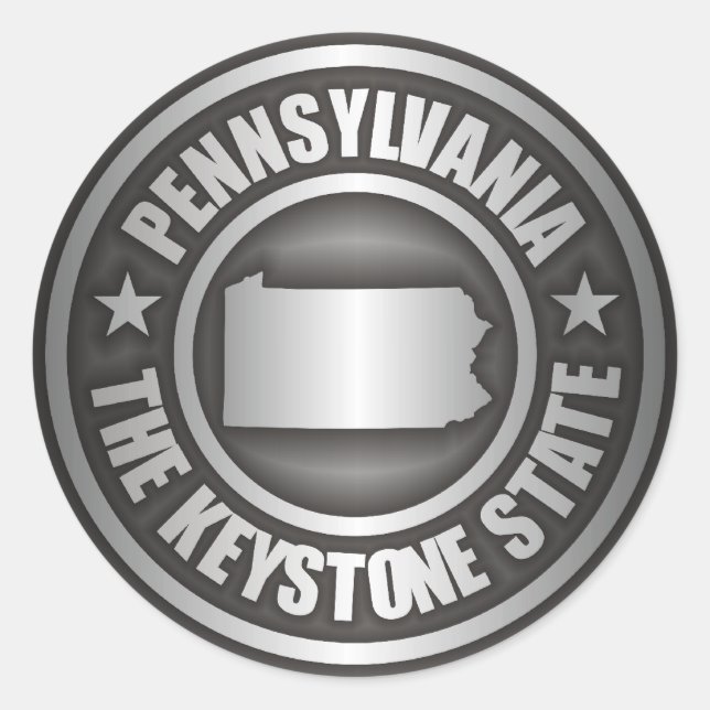 Stickers en acier de Pennsylvanie (Devant)