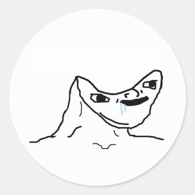 stickers en bois sans cerveau (Devant)