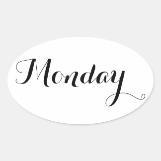 Stickers en semaine : lundi