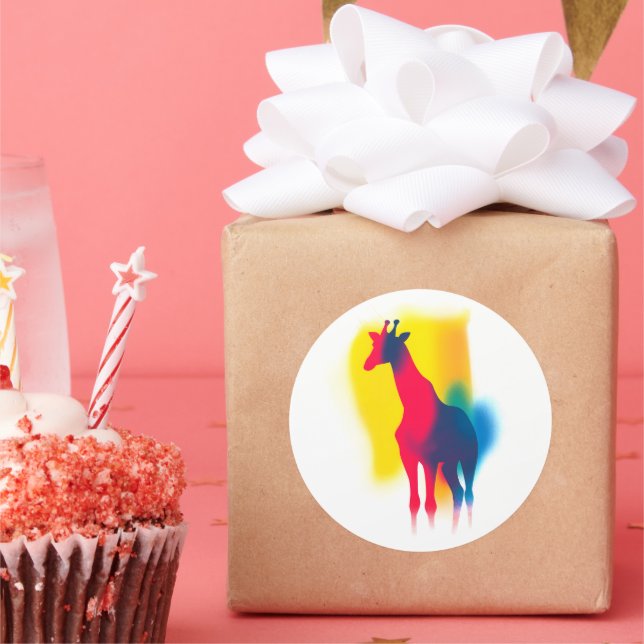 Stickers en silhouette de peinture en vaporisateur (Fête)