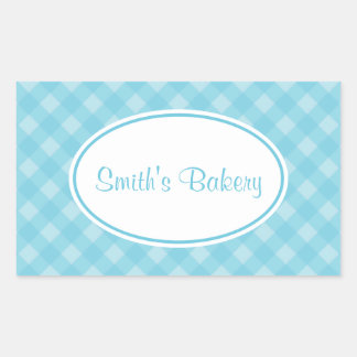 Stickers En vichy Bleu Pays