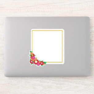 Stickers en vinyle de 3 po x 3 po sur mesure extra