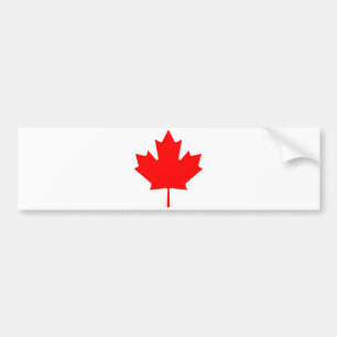 Stickers en vinyle feuille d'érable du Canada, Vin