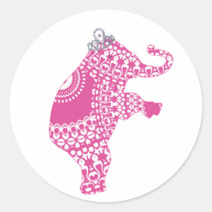 Stickers Enfants princesse rose mignonne