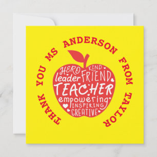 Stickers enseignant - MEILLEURES Citations Apple