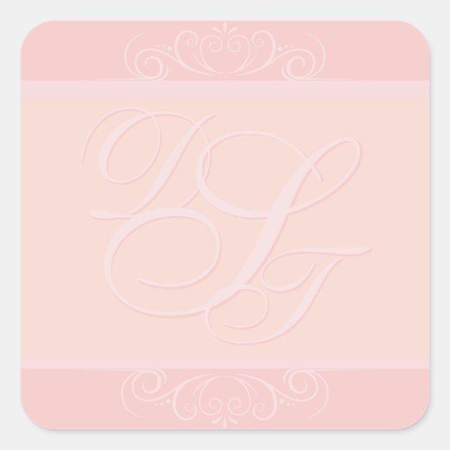 Stickers Enveloppe Blush (Devant)