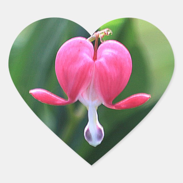 Stickers Enveloppe Coeur Saignant (Devant)