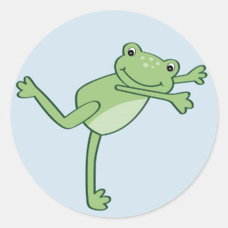 Stickers Enveloppe Cute Leap Frog Froggy Stickers