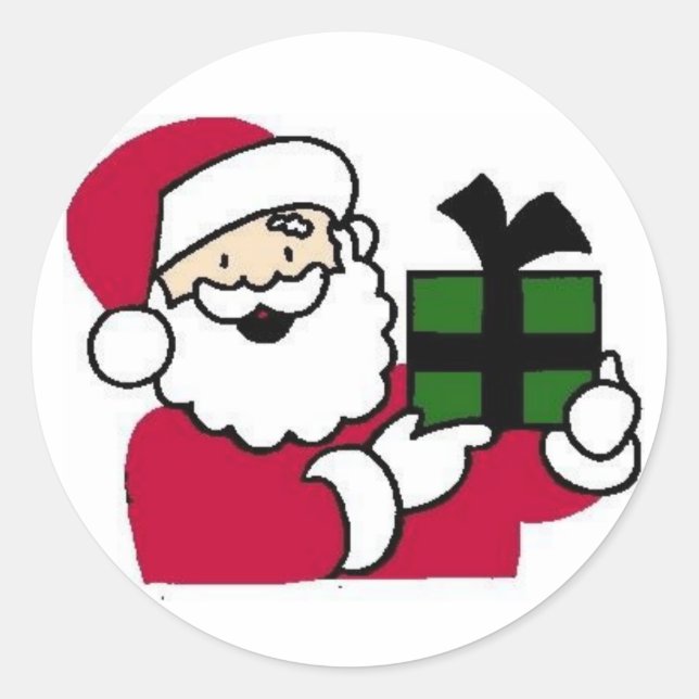 Stickers Enveloppe de carte de Noël (Devant)