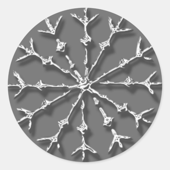 Stickers Enveloppe de la carte de vacances Snowfla (Devant)