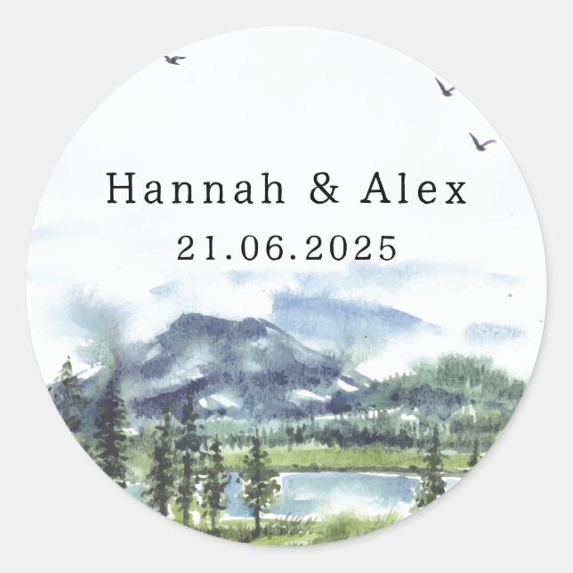 Stickers Enveloppe des Grands Lacs (Devant)