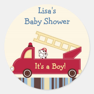 Stickers Enveloppe du moteur 27 Fire Truck Puppy