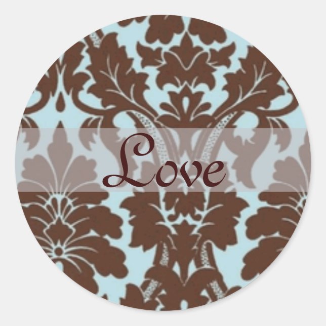 Stickers Enveloppe Love (Devant)