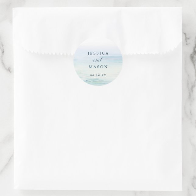 Stickers Enveloppe Plage Ocean Favor (Sac)