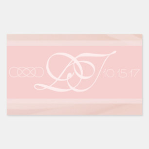 Stickers Enveloppe Rectangle avec pointes