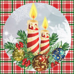 Stickers Enveloppe Stickers Coenterpiece de Noël<br><div class="desc">Cartes de Noël enveloppes autocollants (jeu de 20)</div>