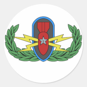 Stickers EOD Senior Badge