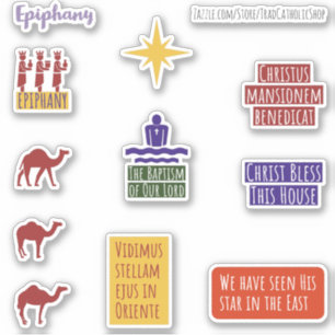 Stickers Epiphany Planner Masse latine catholique