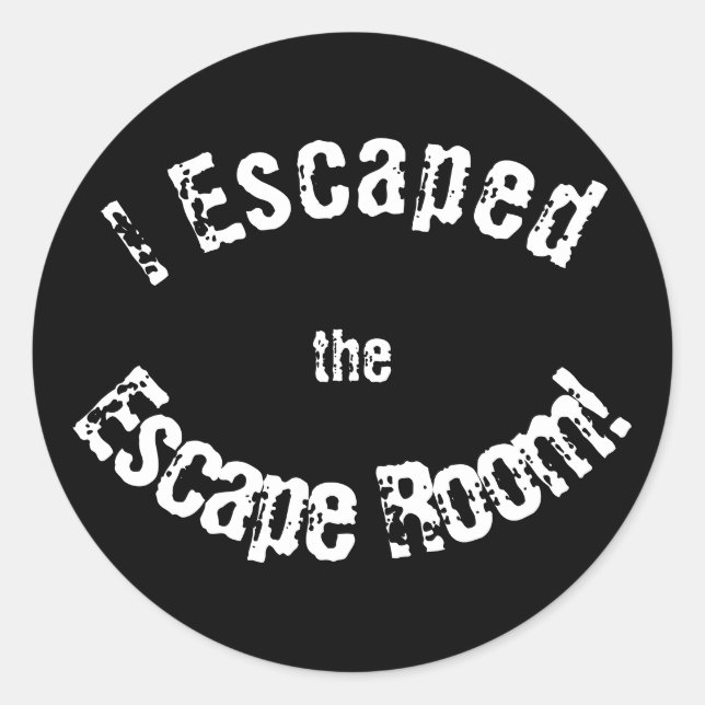 Stickers "Escape Room" (Devant)