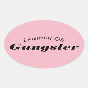 Stickers Essential Oil Gangster