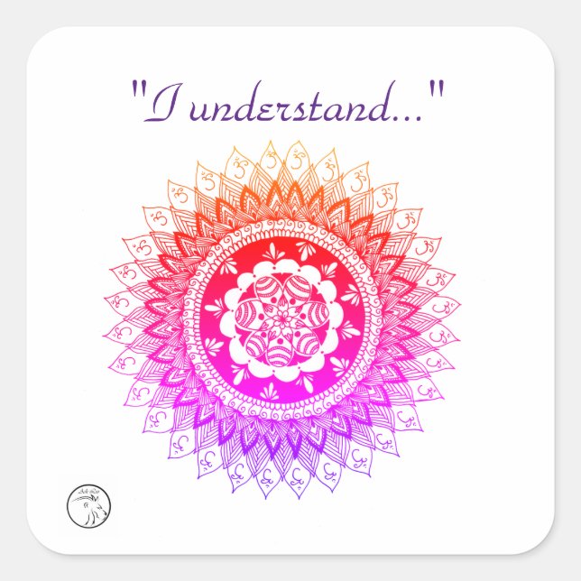 Stickers et Étiquettes avec énergie Chakra (Devant)