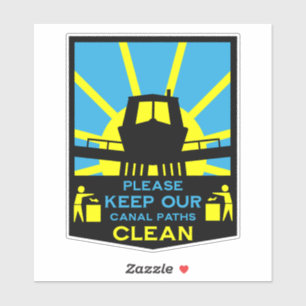 Stickers Et Signes De Bateau Étroite