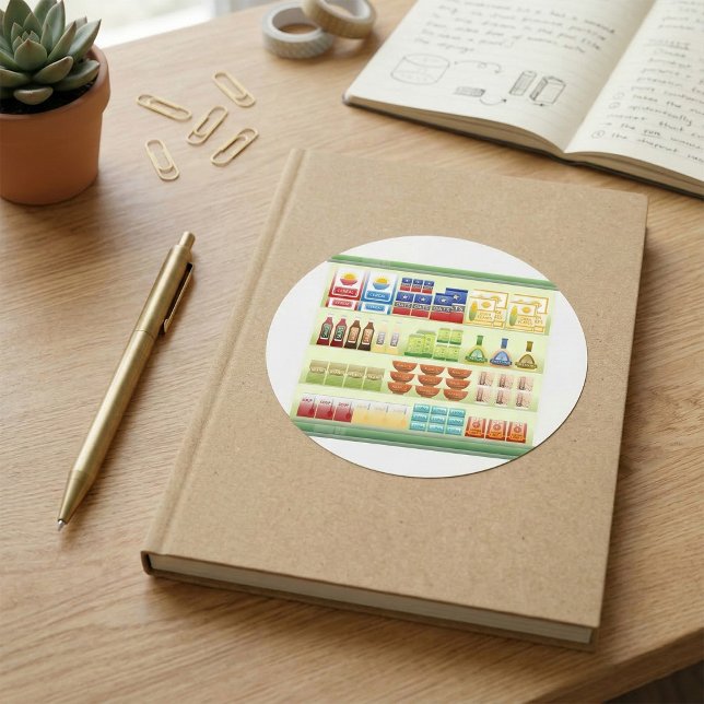 Stickers étagère de supermarché (Créateur téléchargé)