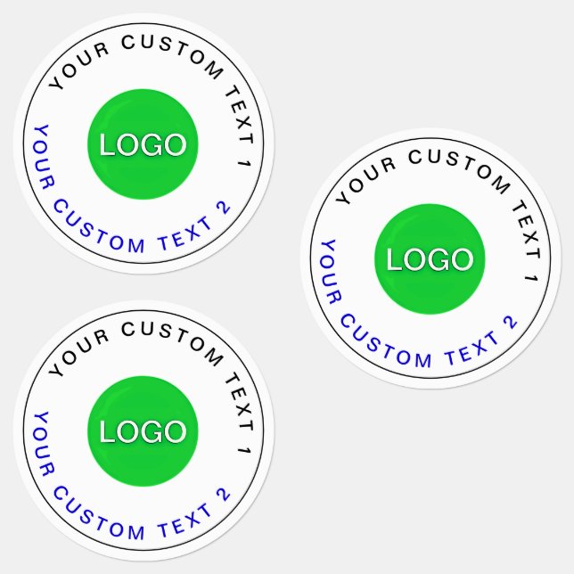 Stickers étanche 30 en vrac | Logo d'entreprise mo (Groupe)