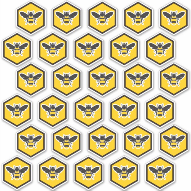 Stickers Étiquette à découpe sur mesure trente bij (Devant)