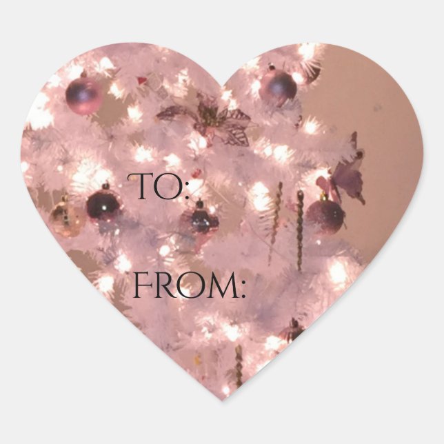 Stickers étiquette cadeau de Noël (Devant)