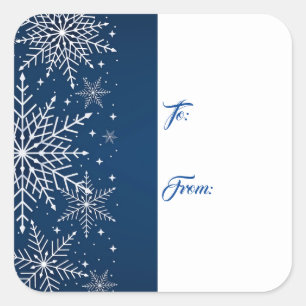 Stickers étiquette cadeau de Noël